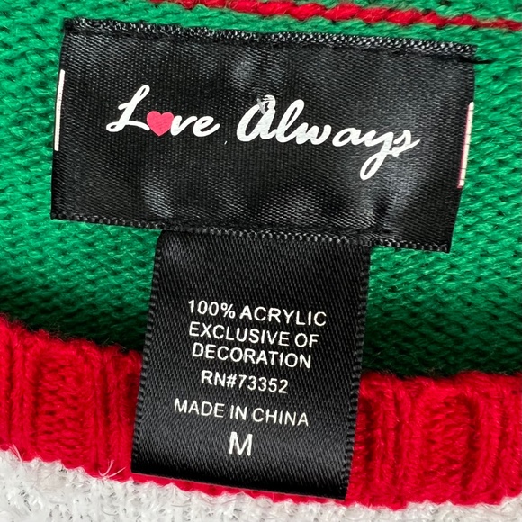 🎄Like New |•LOVE ALWAYS•| Darling Christmas Dress in a Christmas Dress - Picture 6 of 8